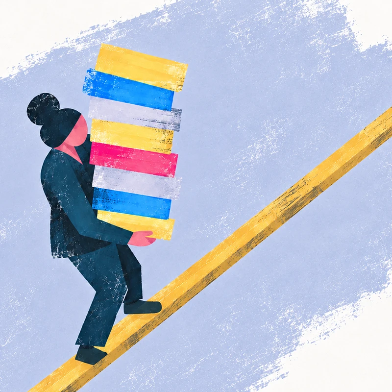 a person juggling too many projects