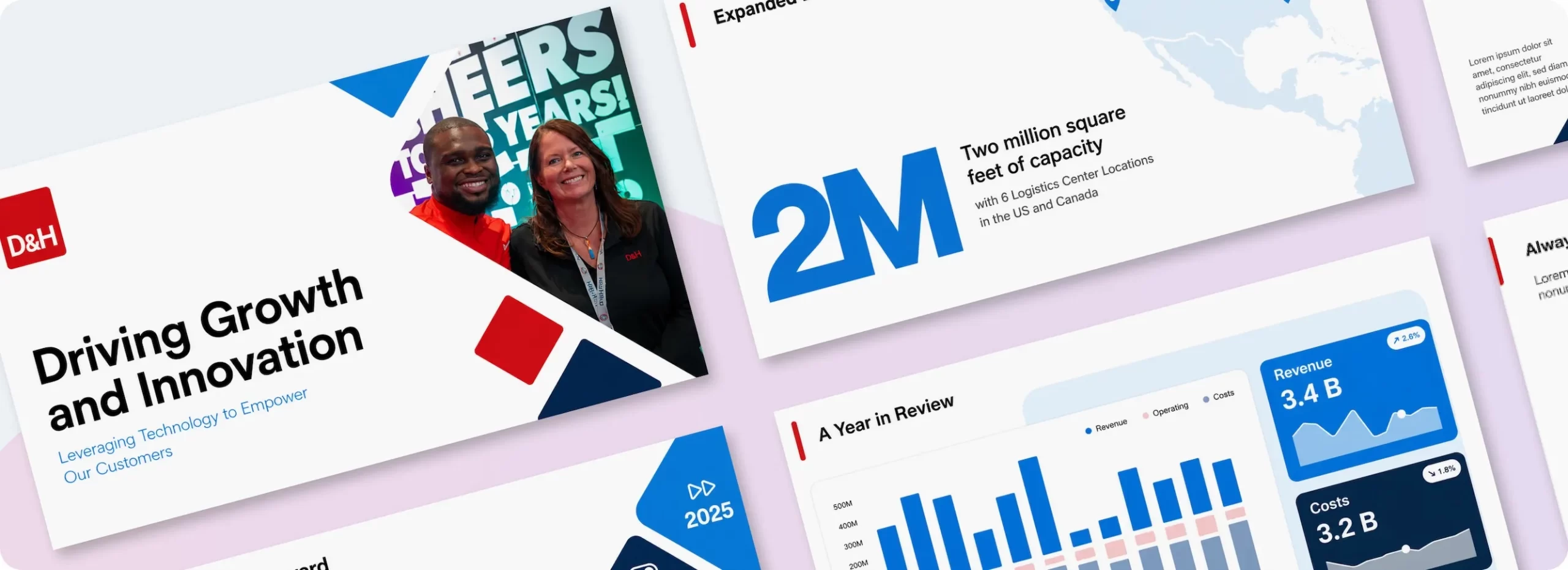 Preview of slide deck designs