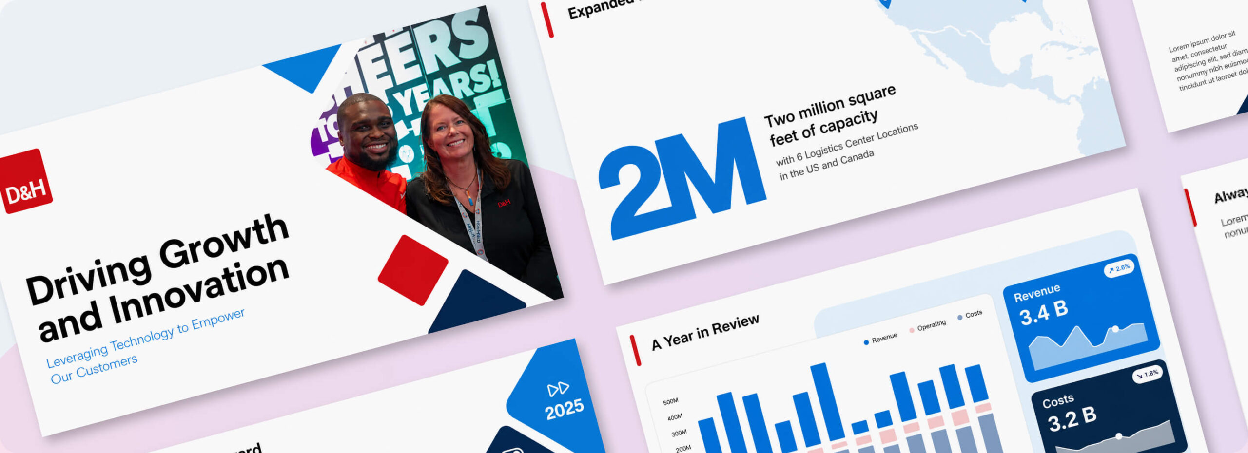 Preview of slide deck designs