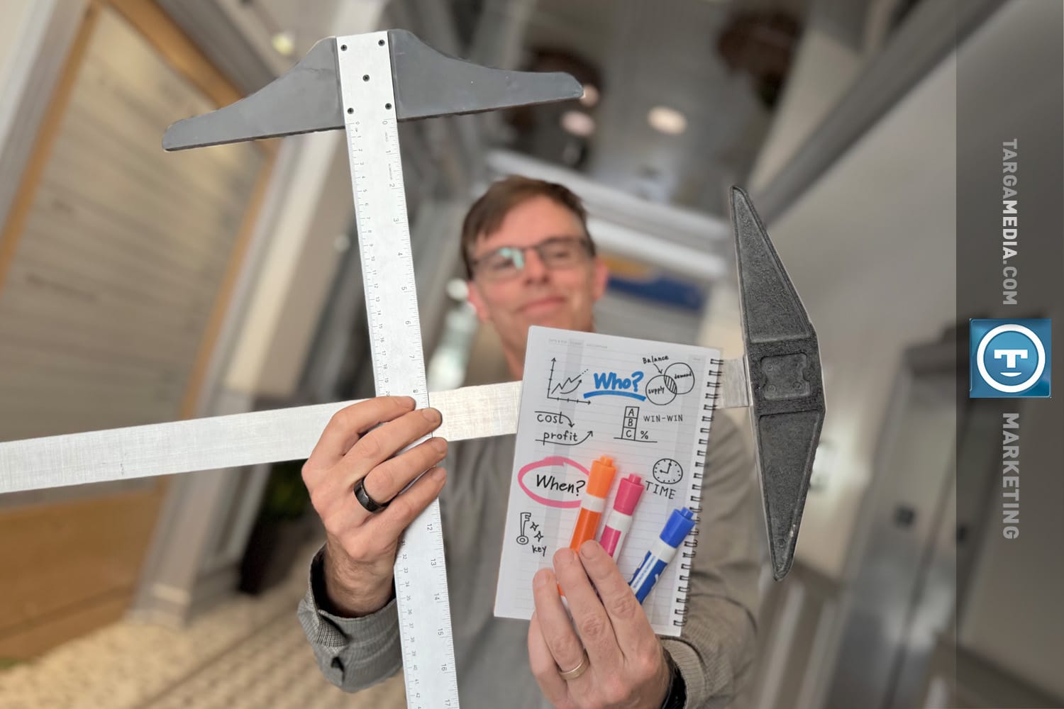 Data should drive creativity in design and marketing Jason Steed CEO Targa Media